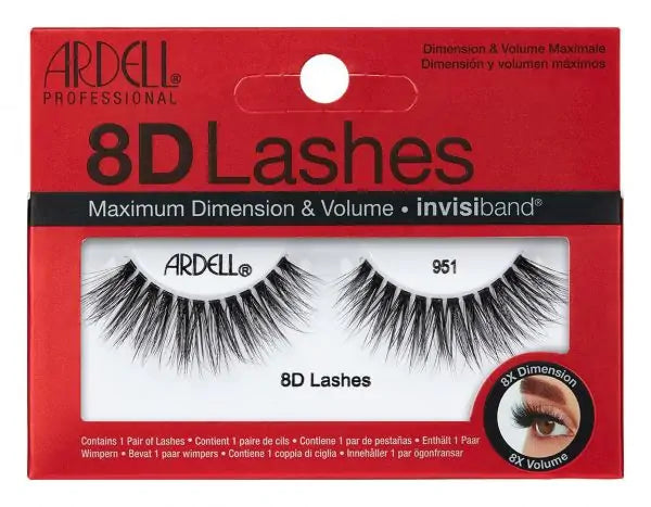 New Ardell 8D Strip Lashes with Invisible Band