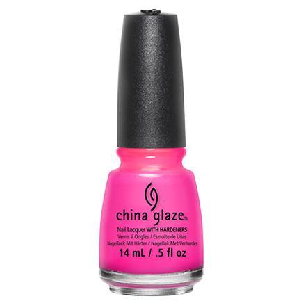 China Glaze Nail Lacquer - Thistle Do Nicely Neon Creme Nail Polish, 0.5 oz (#81756)