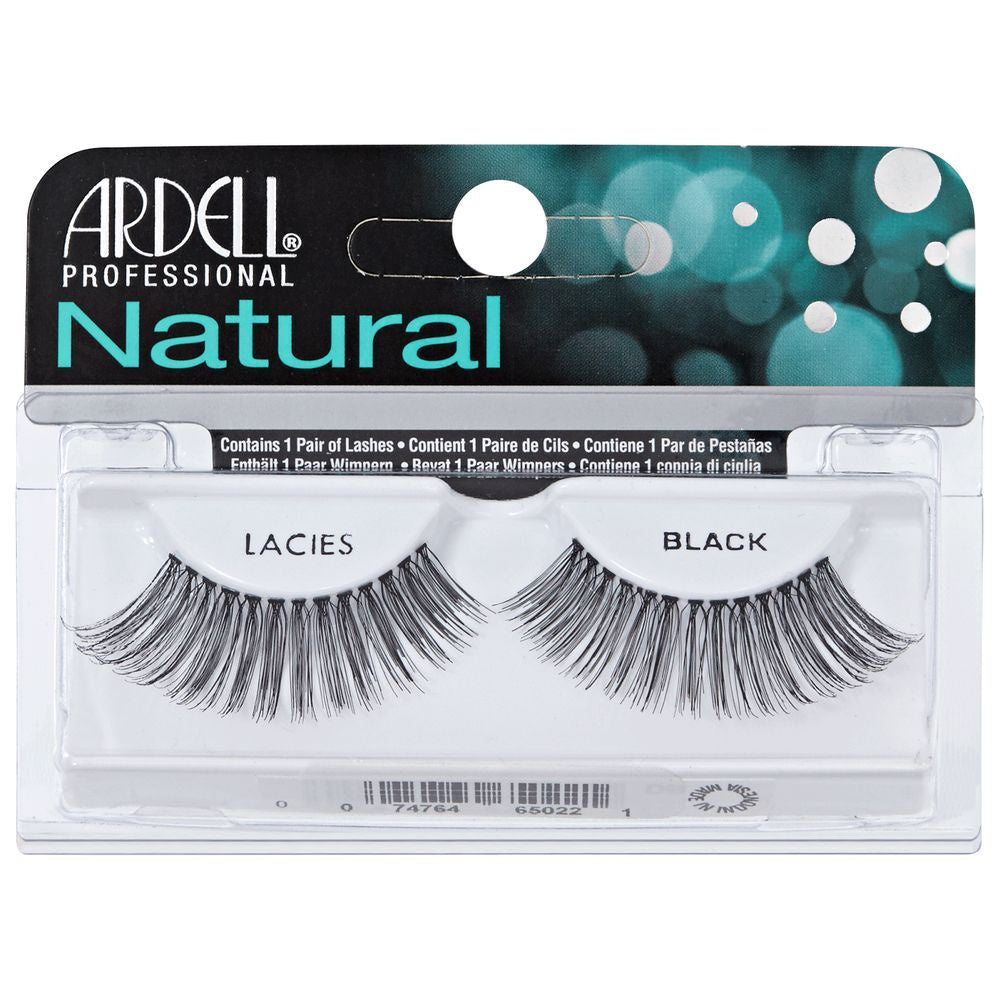 Ardell Invisible Bands Lacy Style Eyelash Bands in Black Color #65022