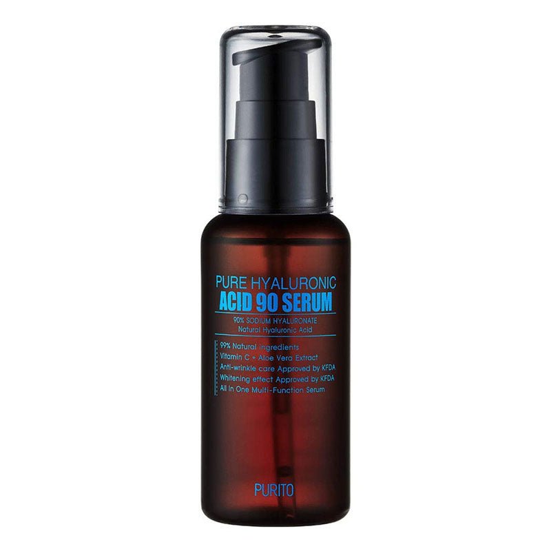 60ml Purito Pure 90% Hyaluronic Acid Serum for Deep Skin Moisturization