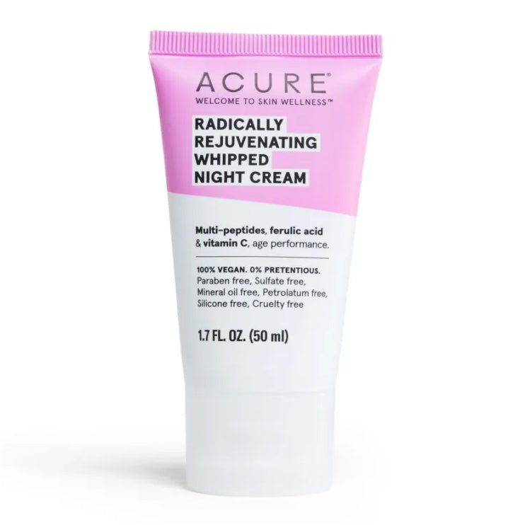 50ml Acure Ultra - Rejuvenating Lightweight Whipped Night Cream for Skin Rejuvenation