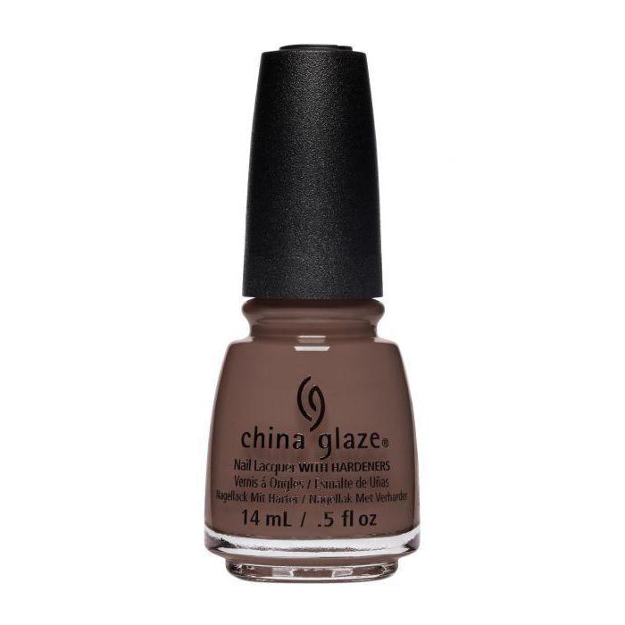 China Glaze 0.5 oz Lacquer - Give Me S'More Chocolate Creme #83975