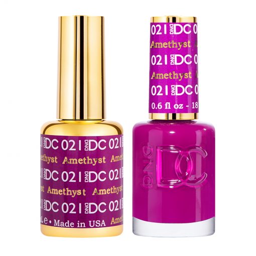 DND DC Gel Polish Duo - Stunning Amethyst Color #021