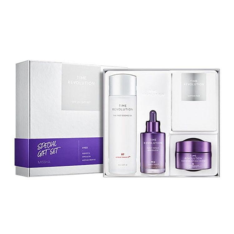 Missha Time Revolution 5X Special Skincare Gift Set (3 Piece)