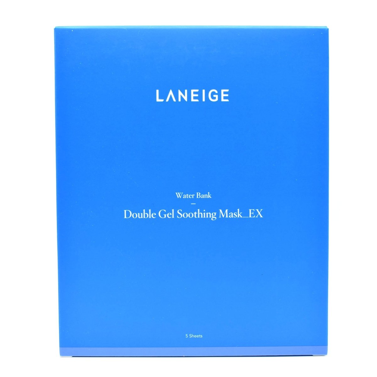 Laneige Water Bank Double Gel Hydrating & Soothing Face Mask Sheet Pack (5 Sheets)