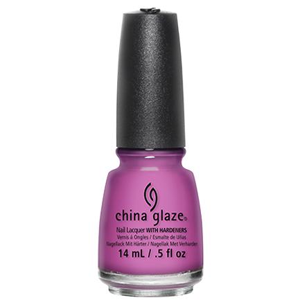 China Glaze 0.5 oz Purple Panic Jelly Nail Lacquer - You Drive Me Coconuts #81327