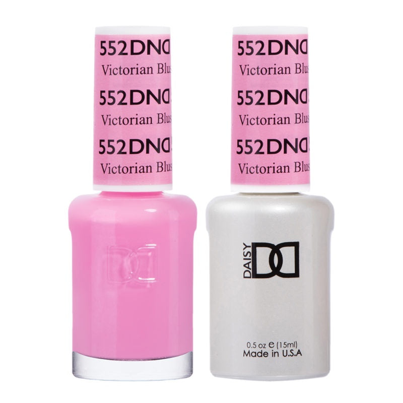 DND Duo Gel and Lacquer - Stunning Victorian Blush Shade #552
