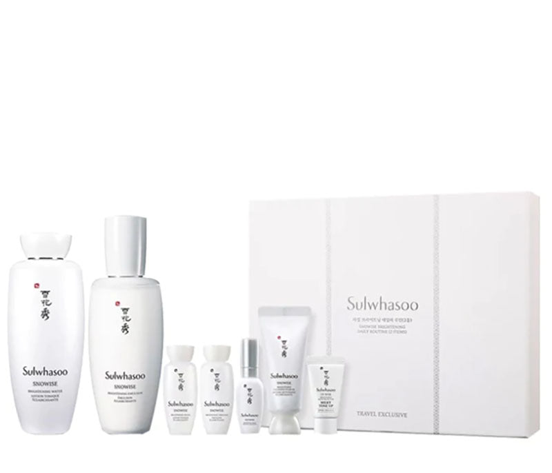 Sulwhasoo Snowise Brightening Daily Routine Special Travel Set (Two-Piece Bundle)