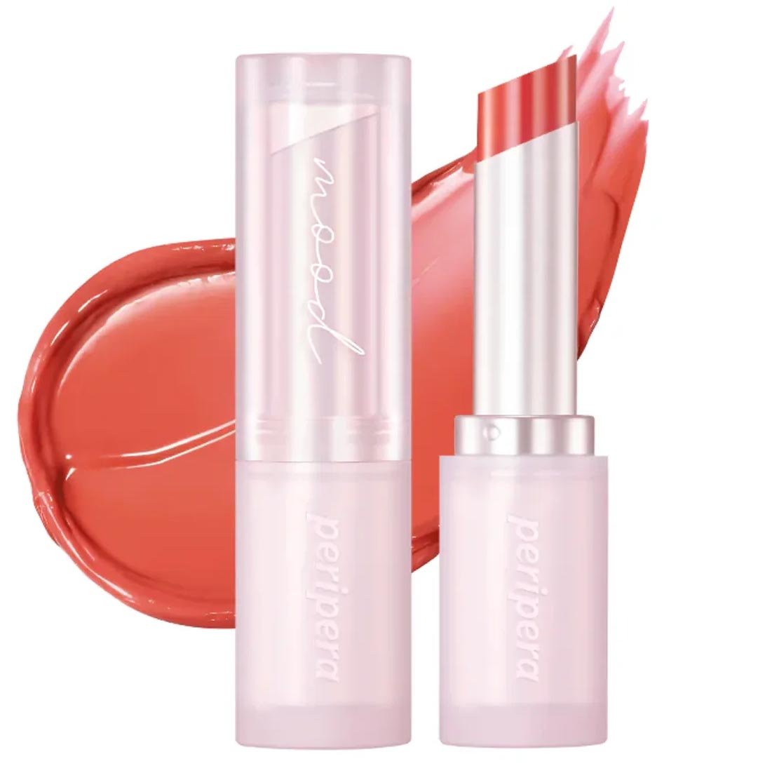 Peripera Ink Mood Glowy Lip Balm - 3.4g for a Glassy Lip Look