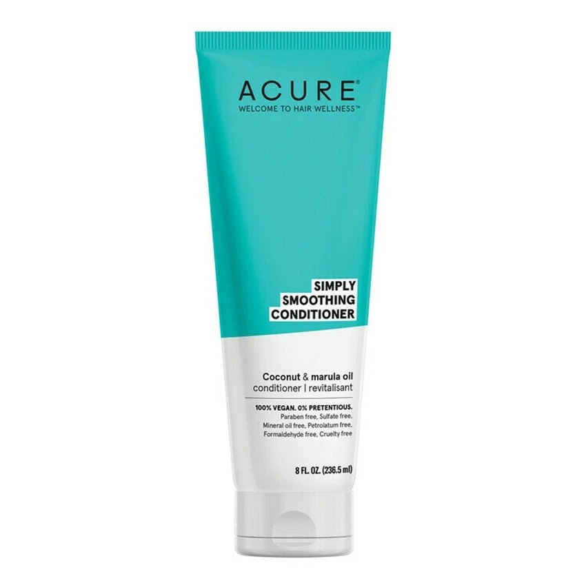 Acure Simply Smoothing Coconut Hair Conditioner - 236ml Bottle
