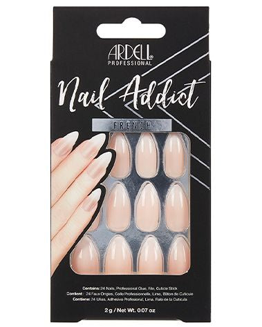 Ardell Nail Addict Press - on Nails in French Ombre Fade Style #66441