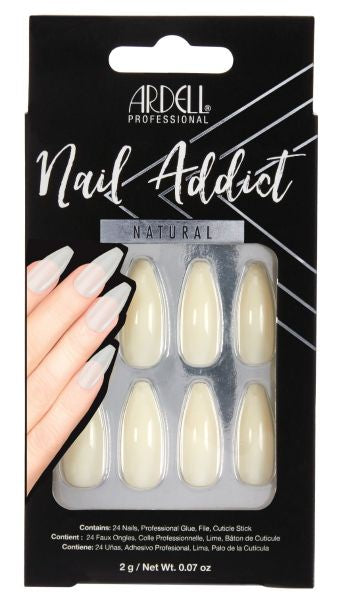 Ardell Long Natural Ballerina Style Nail Addict #61553