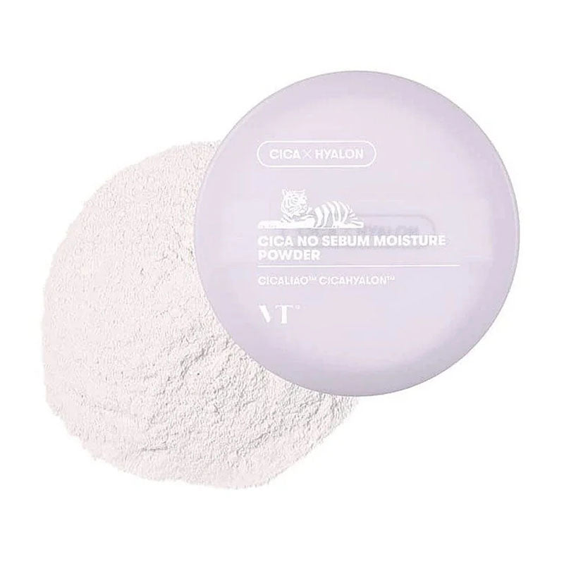 VT Cosmetics Cica Purple Tinted No Sebum Moisture Setting Powder - 5 Gram