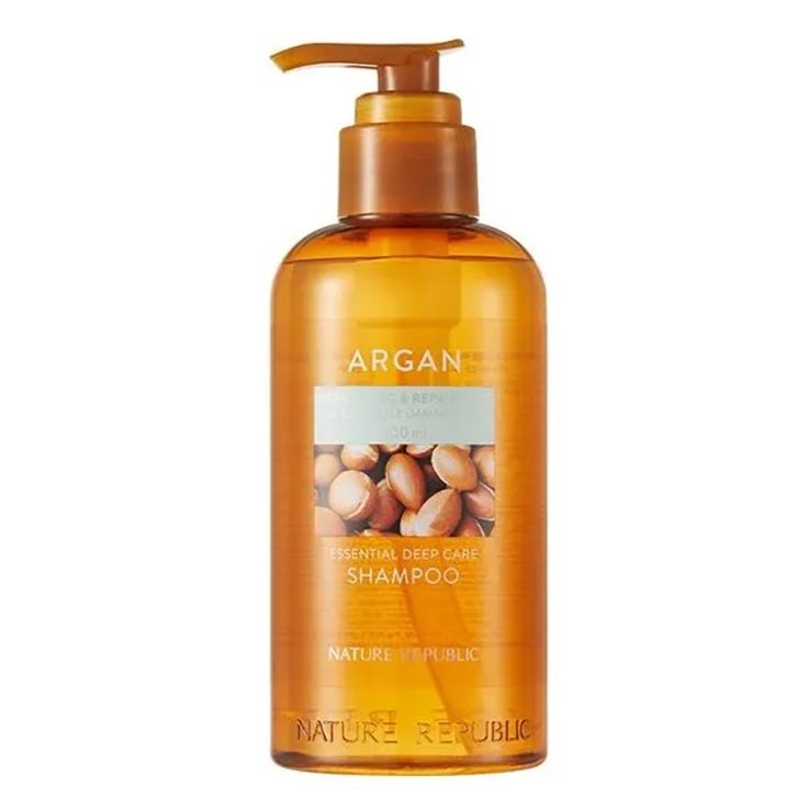 Nature Republic 300ml Argan Oil Deep - Nourishing Shampoo & Conditioner Set