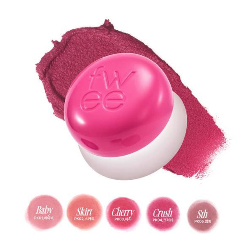 5g Fwee Lip and Cheek Blurry Pudding Pot for Natural and Smooth Makeup