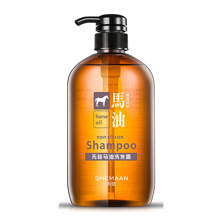 600ml Kumano Horse Oil Anti - Silicon Shampoo for Deep Hair Moisturizing