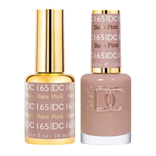 DND DC Duo Gel and Lacquer in Elegant Bare Pink #165