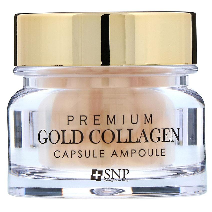 Luxury 24K Gold Collagen Capsule Ampoule - 30 Capsules for Skin Hydration