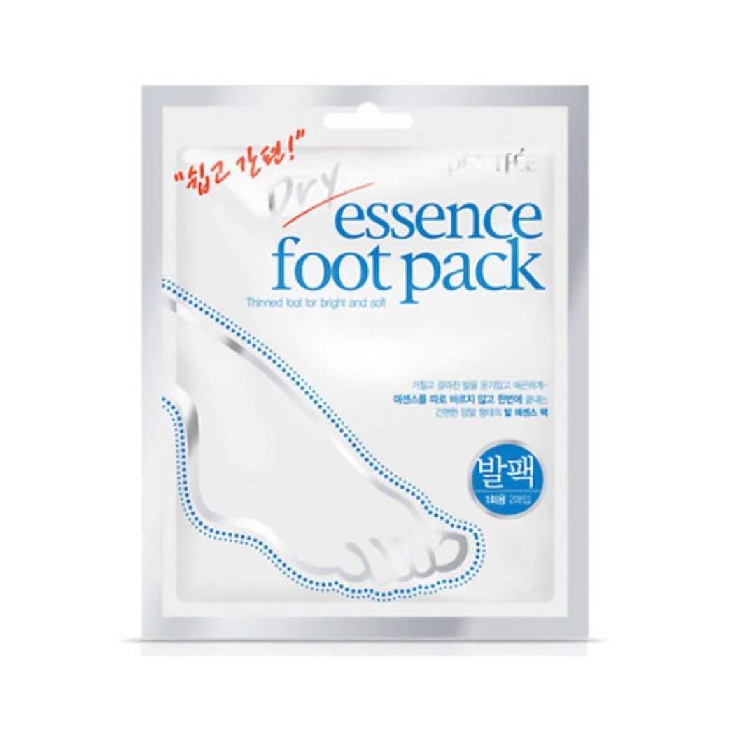 Petitfee Moisturizing Dry Essence Foot Pack - Single Pack with 2 Pieces