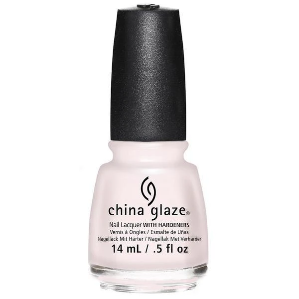 China Glaze 0.5 oz Baby Pink Creme Lacquer - Lets Chalk About It #83407