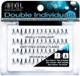 Ardell Medium Knot-Free Double Up Individual False Eyelashes in Black #61485