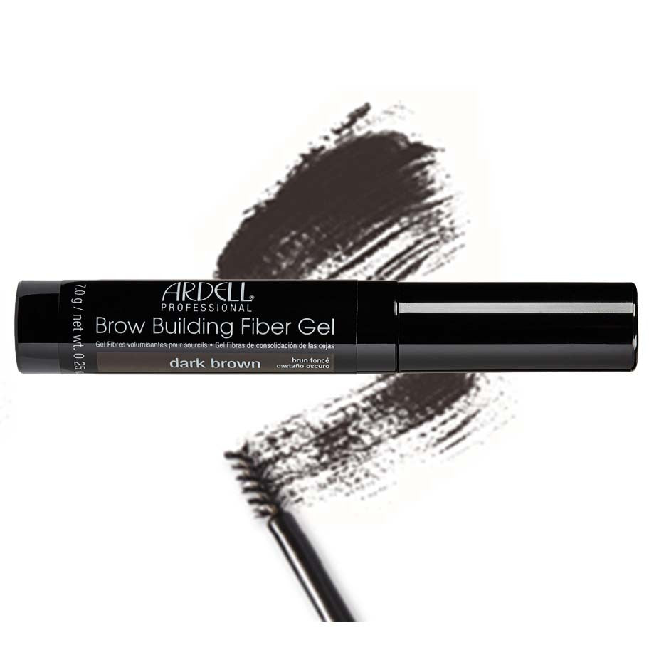 Ardell Professional Dark Brown Eyebrow Building Fiber Gel, Model #65284