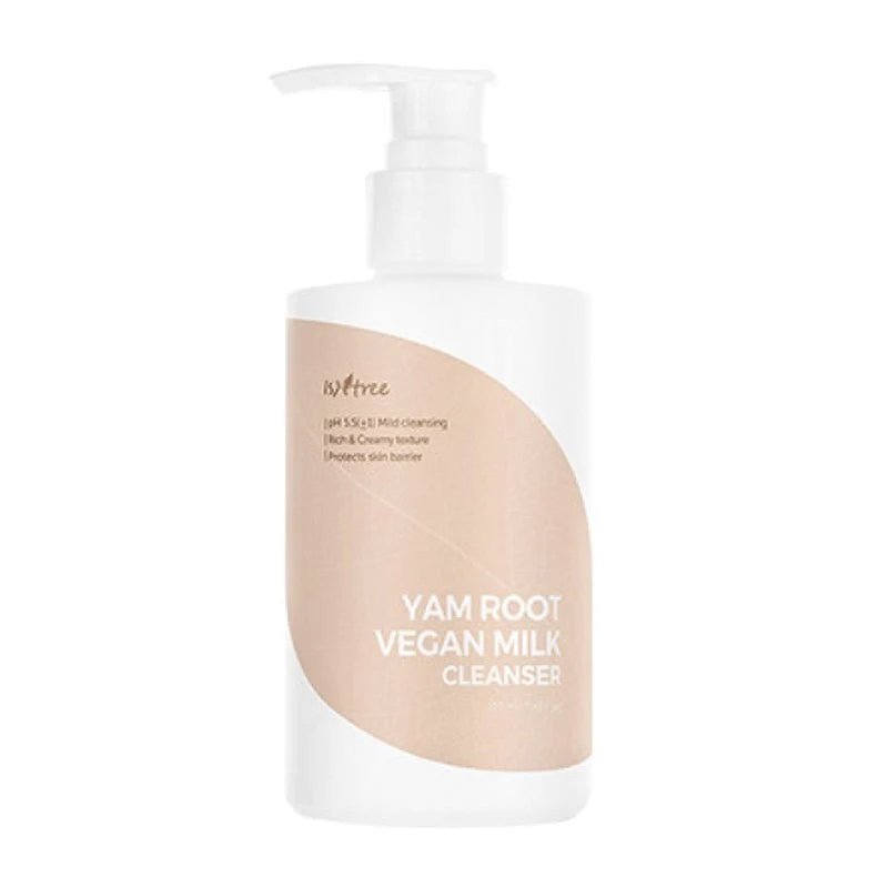 220ml Isntree Yam Root-based Vegan Milk Facial Cleanser with Damaged Packaging