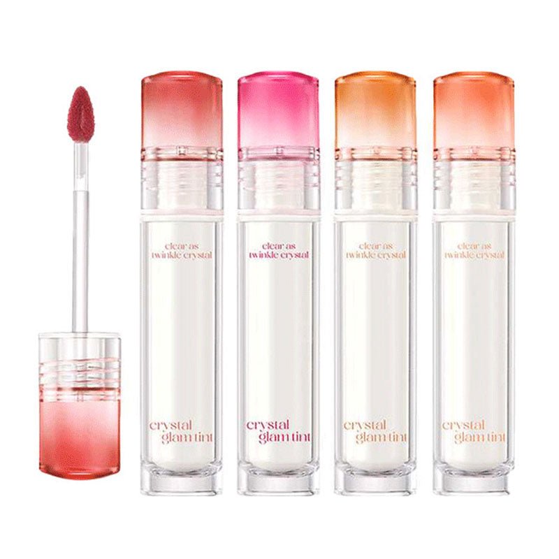 Clio Crystal Glam Lip Tint - 3.4g Glossy and Glowy Formula