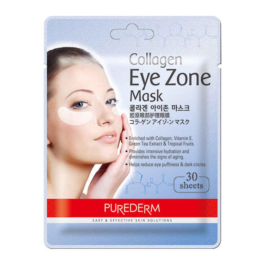 Premium Purederm Collagen Eye Zone Mask Set with 30 Patches
