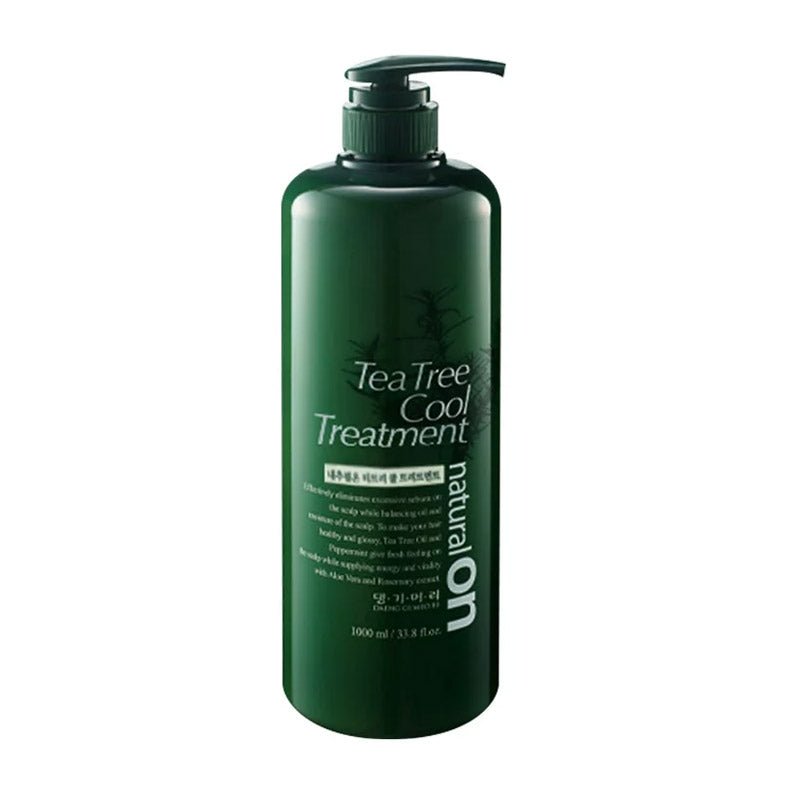 Daeng Gi Meo Ri Naturalon 1000ml Tea Tree Cool Shampoo and Treatment for Hair Care