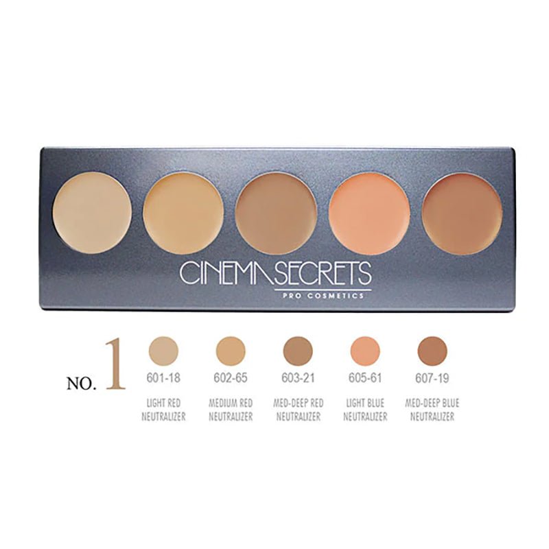Professional 5-in-1 Ultimate Skin Tone Corrector Palette