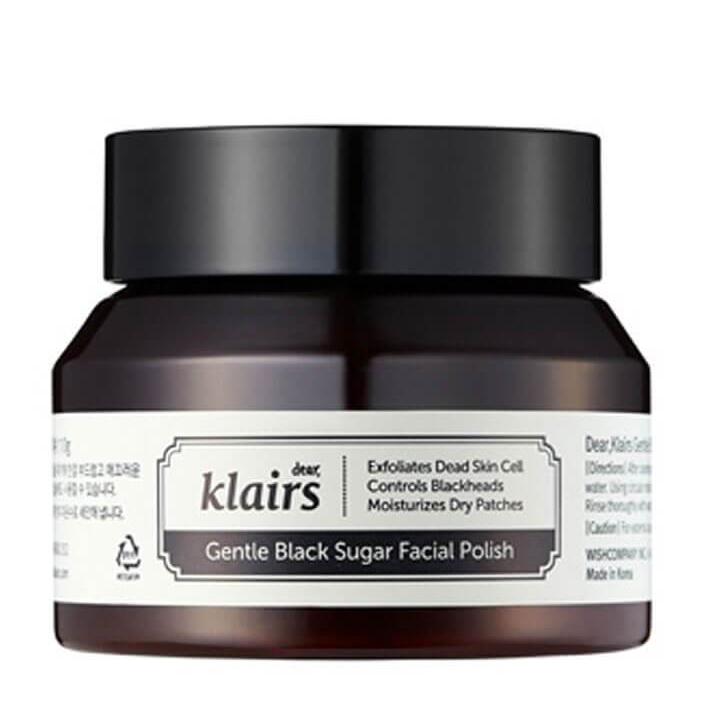 110g Klairs Gentle Exfoliating Black Sugar Facial Polish