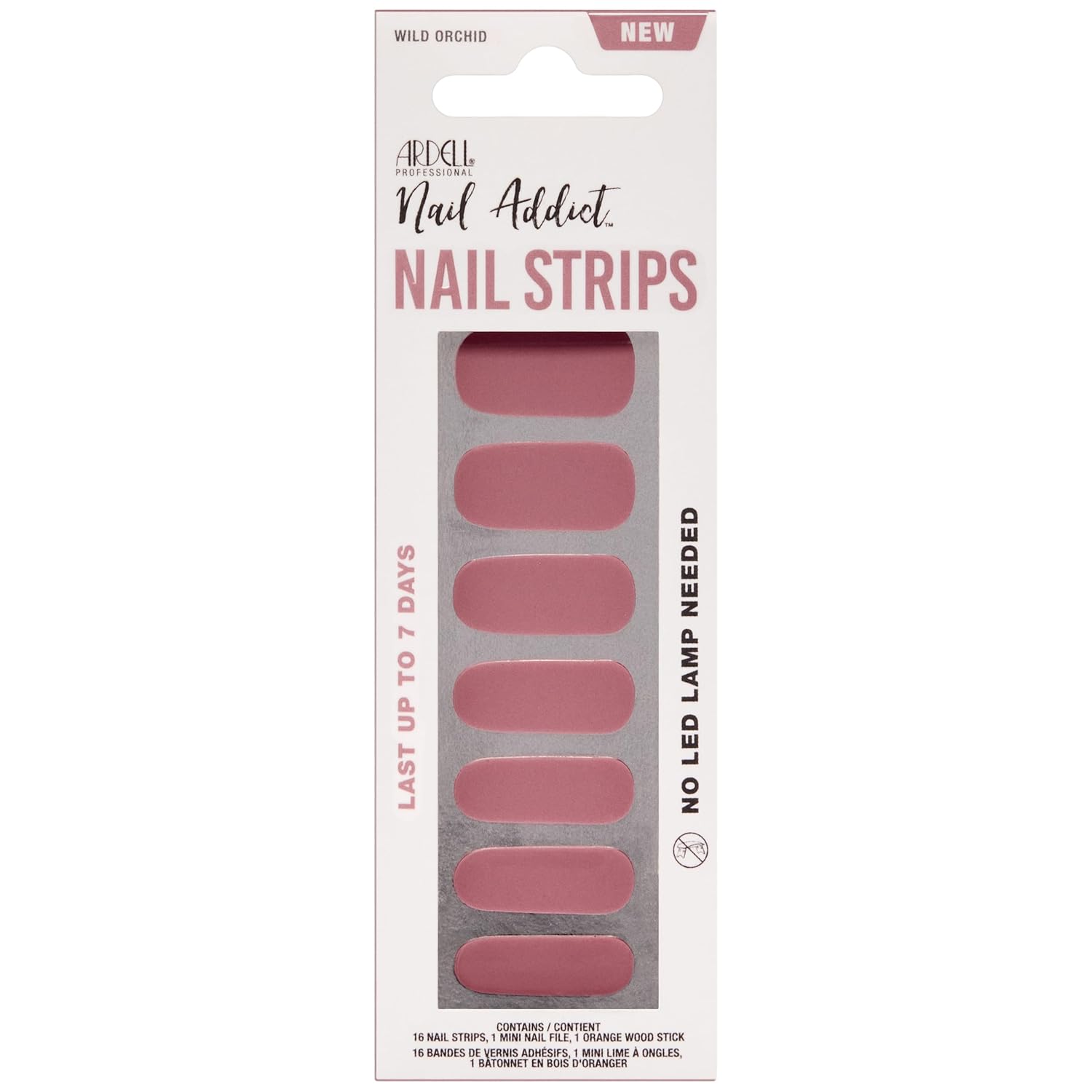 Ardell Wild Orchid Nail Addict Stylish Nail Strips