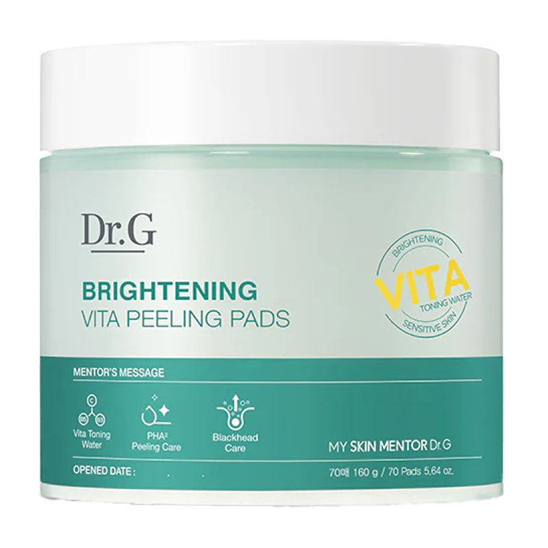 Dr. G 70-piece Brightening Vitamin Peeling Pads for Skin Renewal