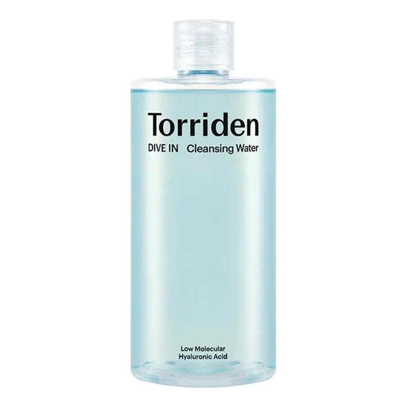 400ml Torriden Dive-In Vegan Low Molecular Hyaluronic Acid Makeup Removing Cleansing Water (Damaged Box)