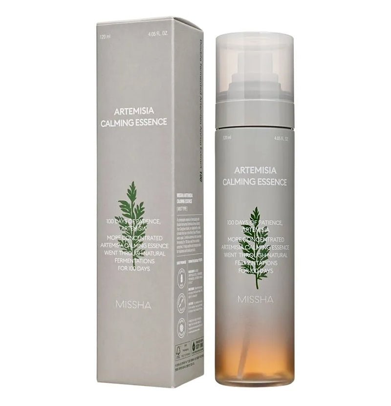 120ml Missha Artemisia Calming Facial Essence Mist - A Soothing Skin Hydrator