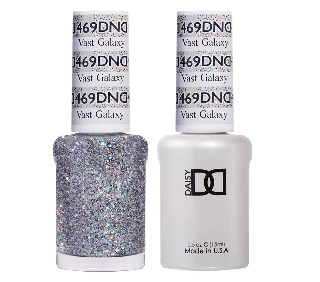 DND Duo Gel & Lacquer Set - Stunning Vast Galaxy Shade #469
