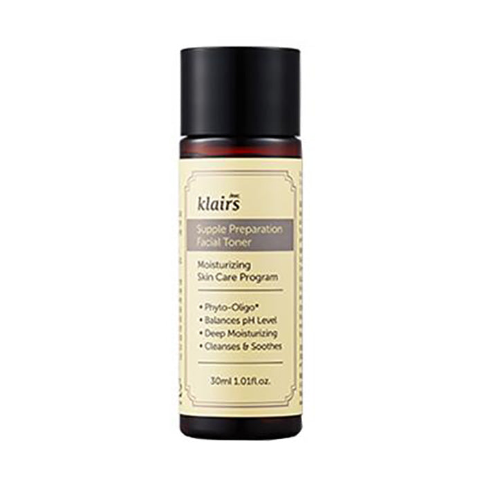 30ml Klairs Hydrating and Soothing Supple Facial Toner