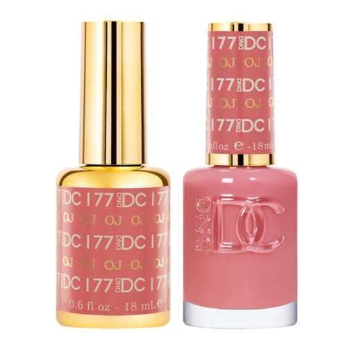 DND DC Professional Gel Nail Polish OJ #177 Duo Set