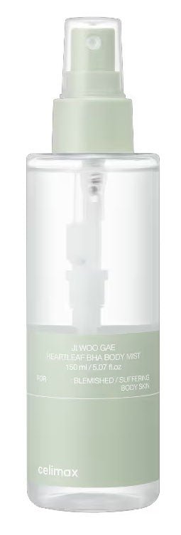 Celimax Ji Woo Gae Heartleaf BHA Refreshing Body Mist - 150ml for Smooth Skin