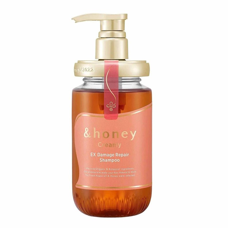 450ml Honey - Infused Creamy EX 1.0 Shampoo for Damaged Hair Repair