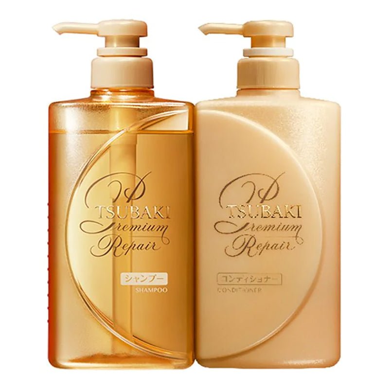 Shiseido Tsubaki Gold Premium 490ml Pump-Type Repair Shampoo or Conditioner