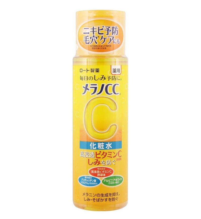 Rohto Melano CC Medicated Light Watery Lotion/Toner for Spot Whitening - 170ml