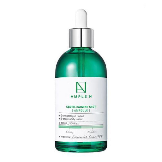 Coreana Lab Ample:N 100ml Centella Asiatica Calming Shot Ampoule for Skin Soothing