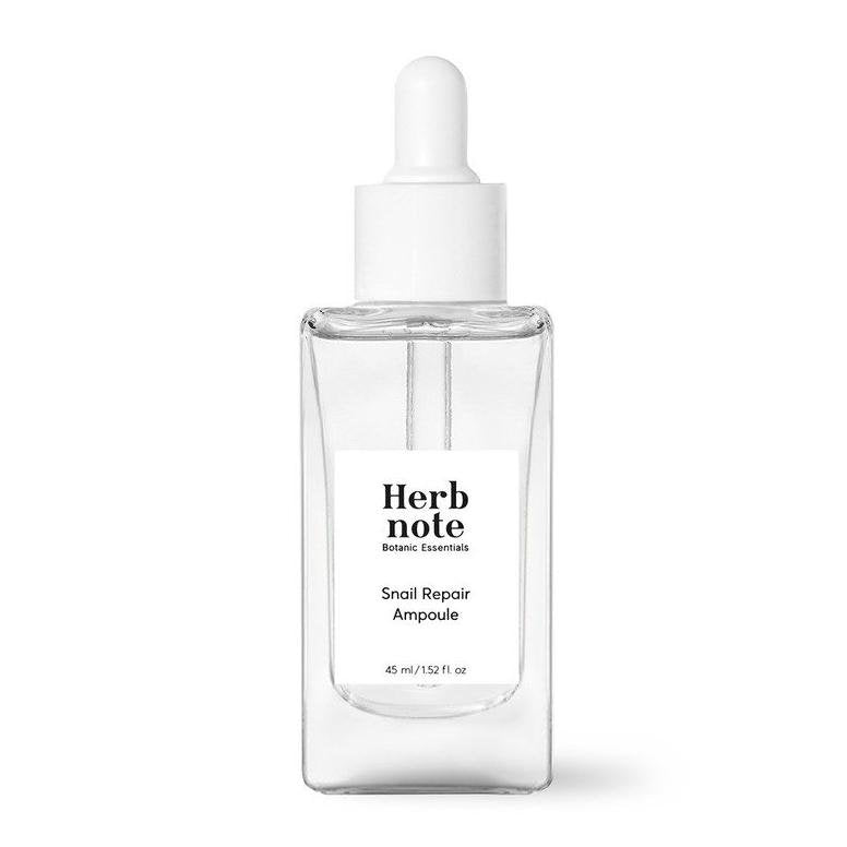 45ml Herbnote Snail Mucus Repairing Ampoule for Skin Moisturization