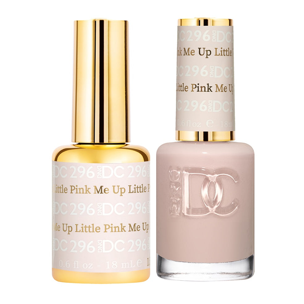 DND DC DUO Gel Nail Polish - Little Pink Me Up 0.5 Ounce, Shade #296