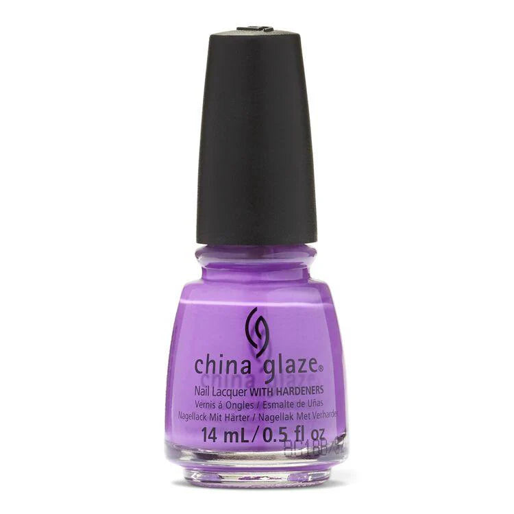 China Glaze 0.5 oz Stunning Bright Purple Creme Lacquer #81322