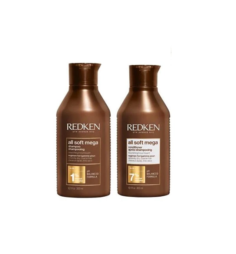 Redken All Soft Mega Rich 300ml Shampoo and Conditioner Set for Severely Dry Hair