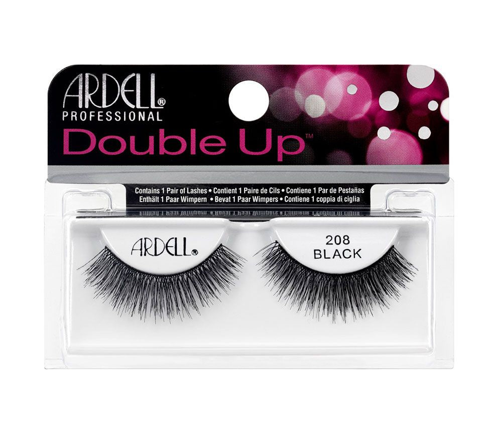 Ardell Double - Layered Glamorous Black Eyelash Style 208