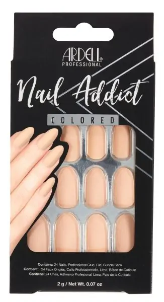 Ardell Nail Addict Solid Nude Camel Color Nail Styles #63868
